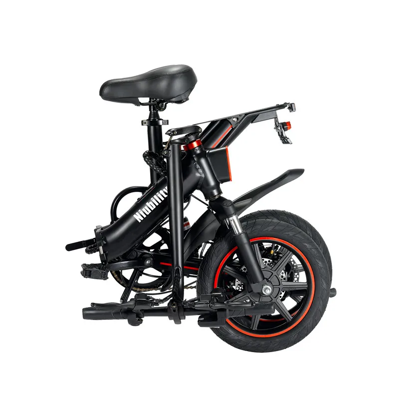 

[EU Direct] Niubility B14 Electric Bike 400W 14 Inch Fat Tires Cruiser Electric Bicycle 15Ah 48V 25km/h Top Speed Folding E-Bike