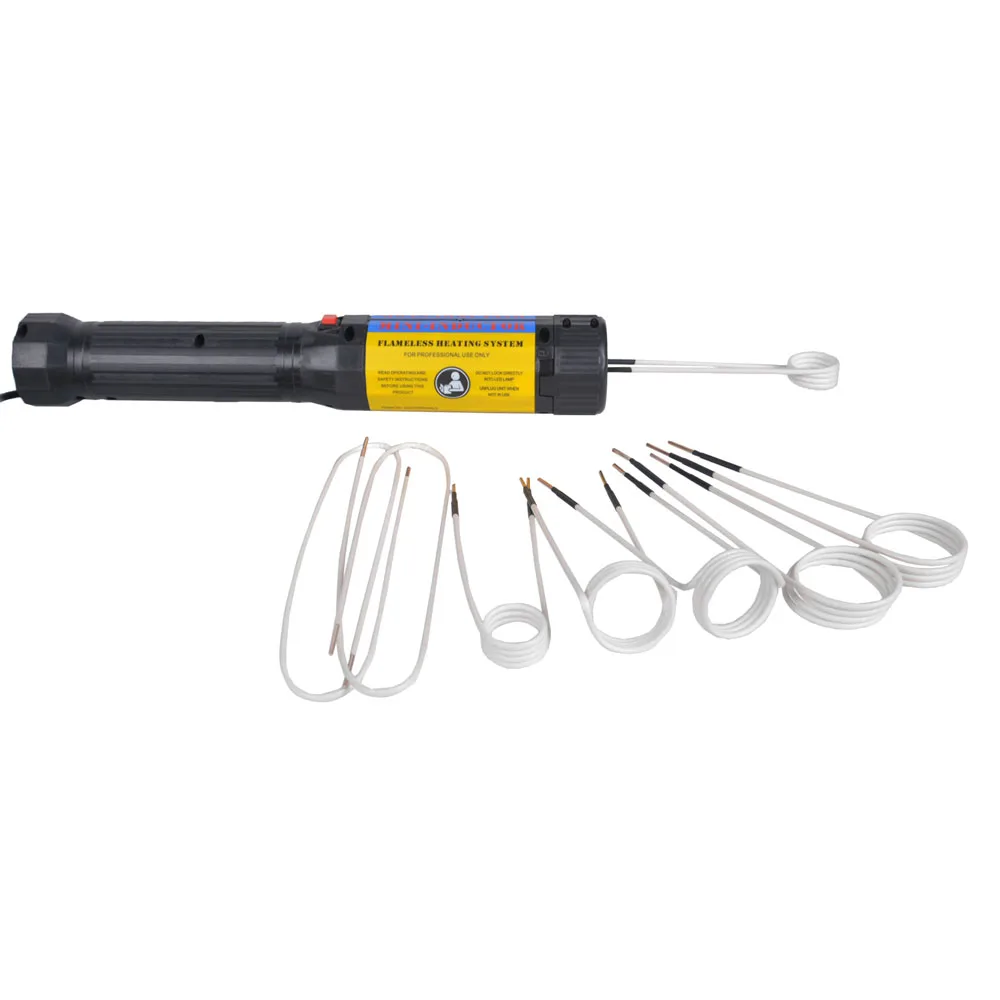 

1100W Electromagnetic Induction-Heater High Temperature Handheld Heating Device for Remove Rust Bolt Screws