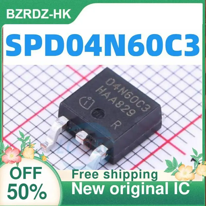 1-20PCS 04N60C3 SPD04N60C3 4A 600V TO-252 New original IC