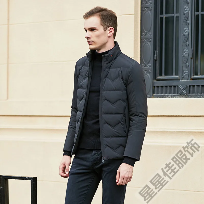 

6XL Plus size 10XL 8XL 9XL 5XL 4XL ultra weightlight thin thermal white goose jacket men down outerwear autumn winter