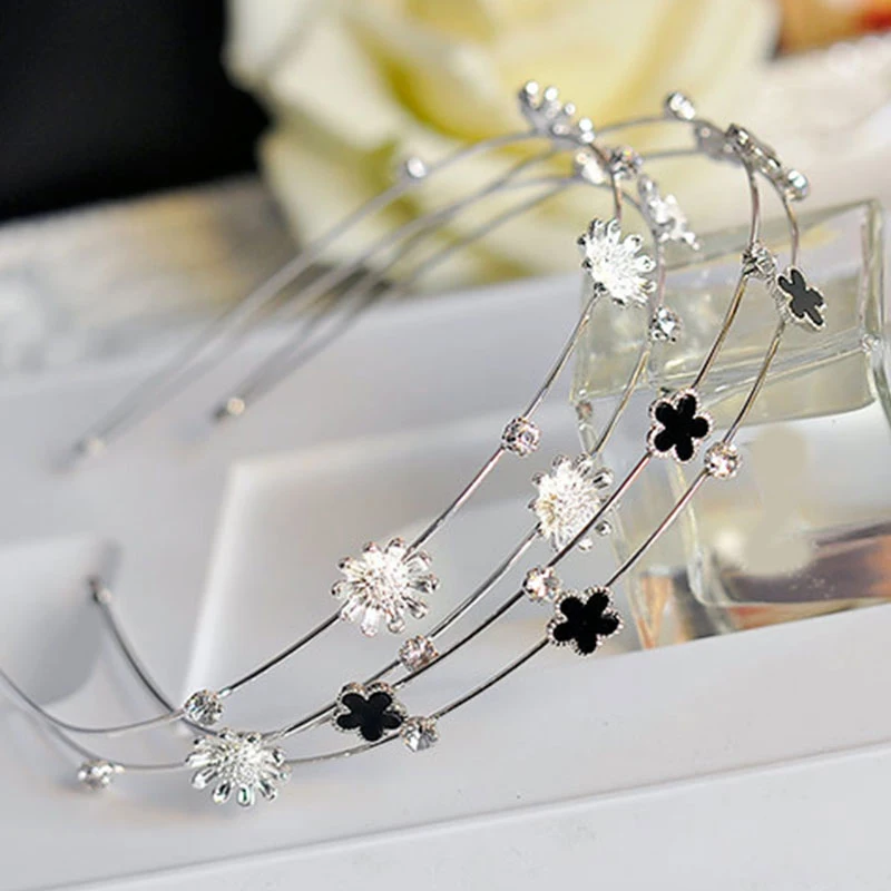 Ободок для волос женский двухслойный милый обруч с морскими звездами ракушками