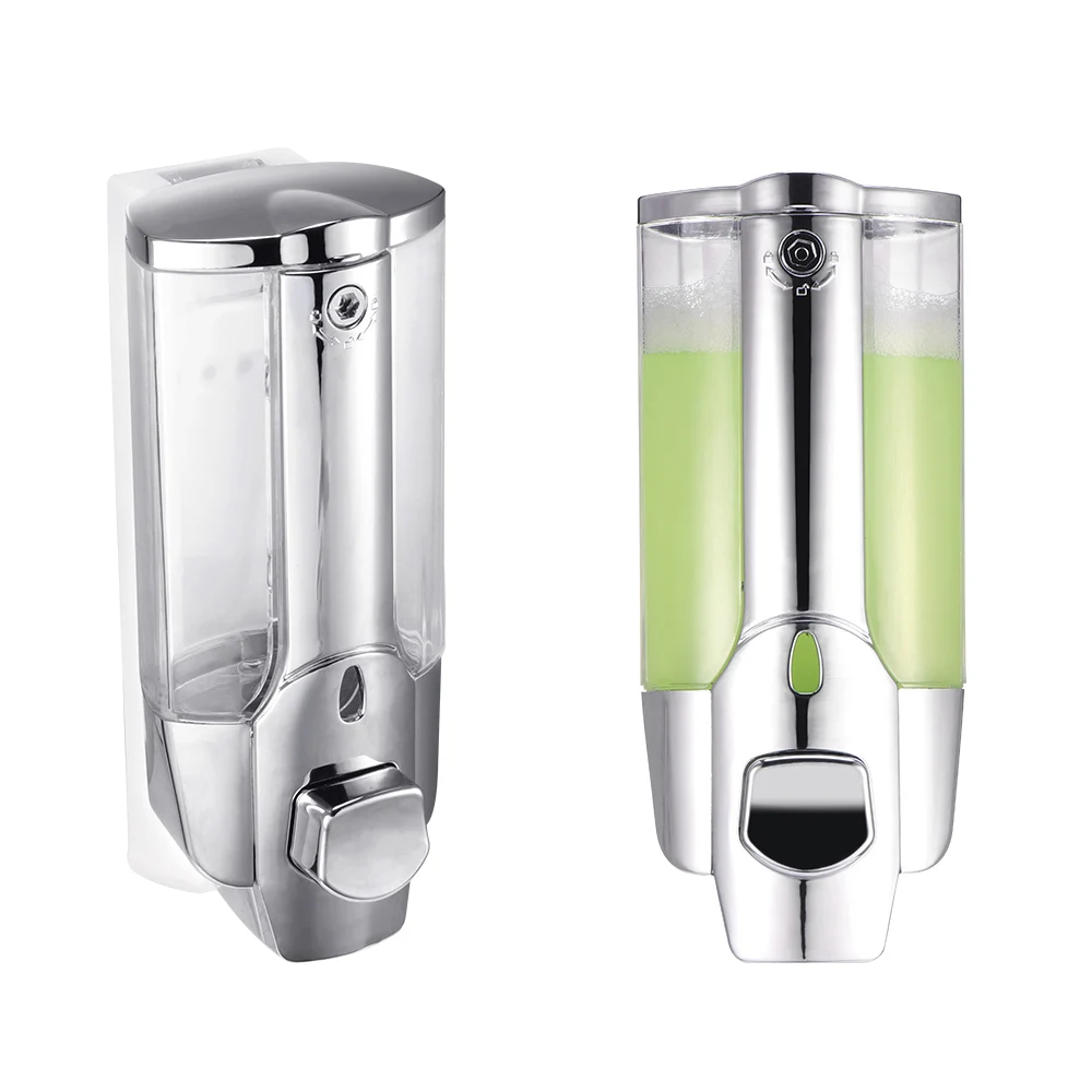 

Настенный дозатор для мыла и шампуня, 350 мл