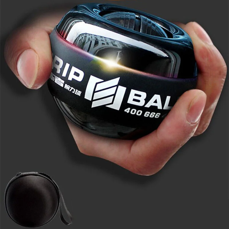 Радужный светодиодный мяч для расслабления мышц на запястье расслабляющий шар