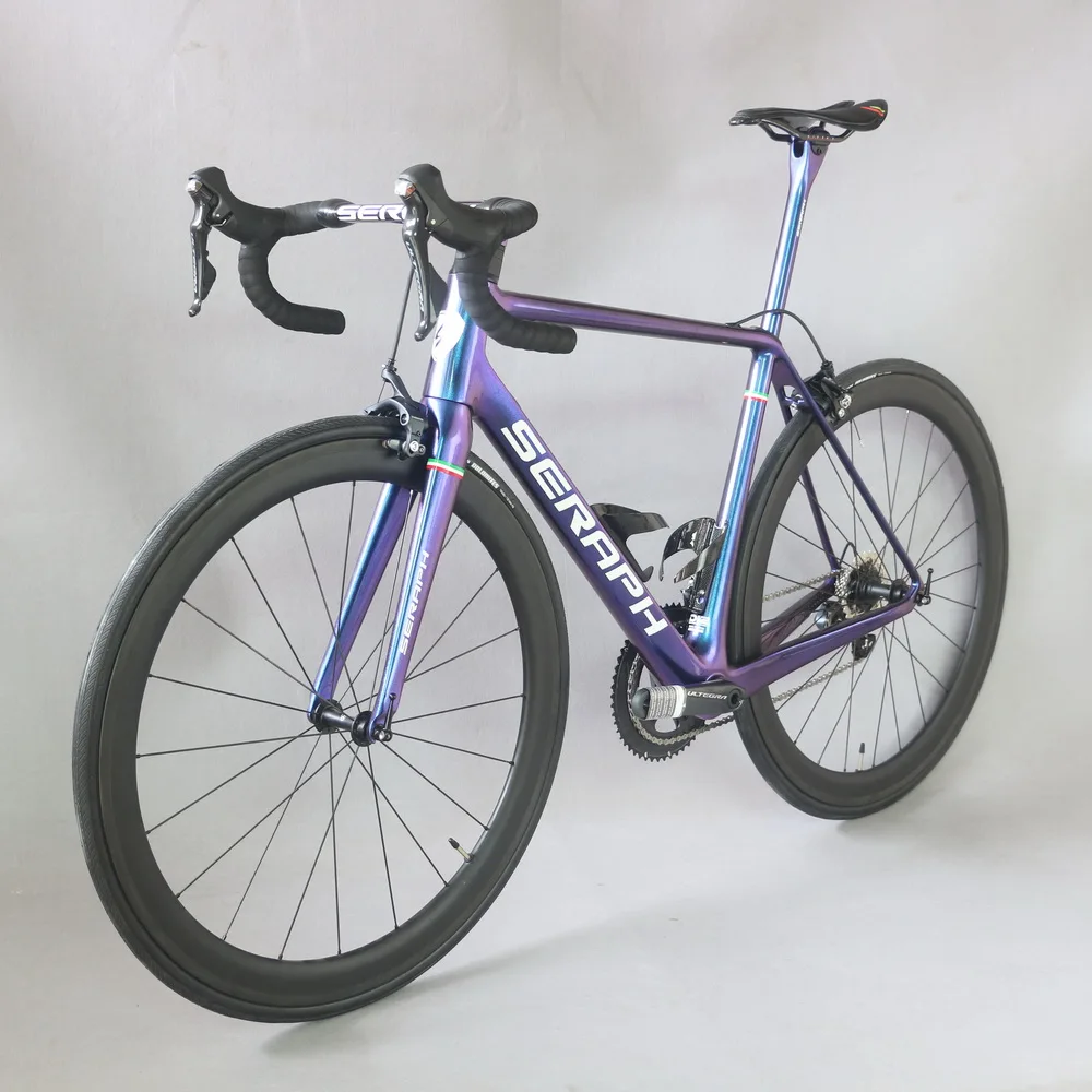 УГЛЕРОДНЫЙ дорожный велосипед Superlight FM629 toray t800 22 скорости с Shimao R8000 groupset краска