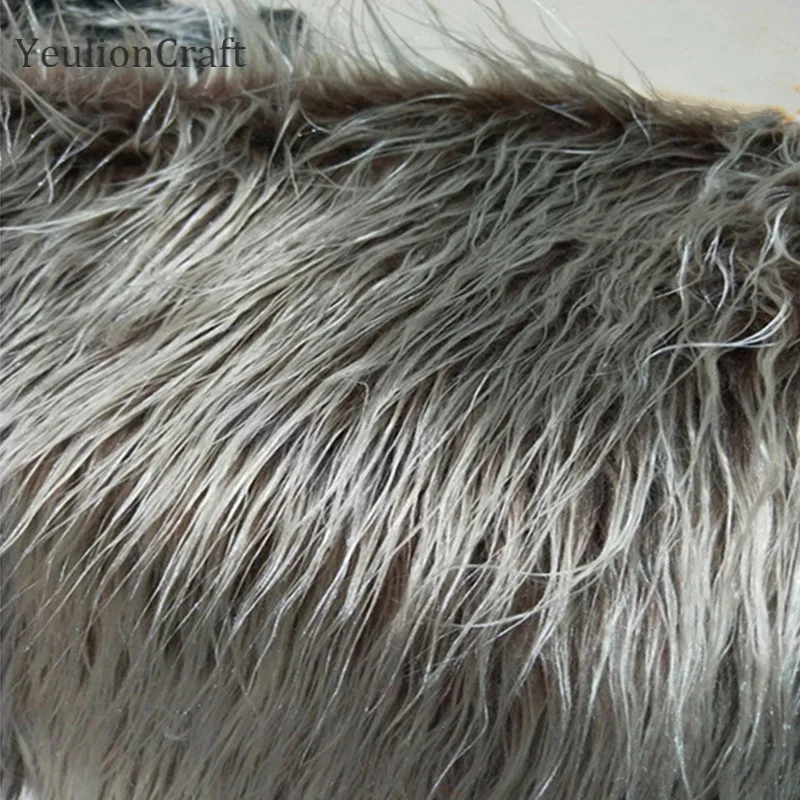 Chzimade искусственная мягкая плюшевая длинная ткань из искусственного меха для