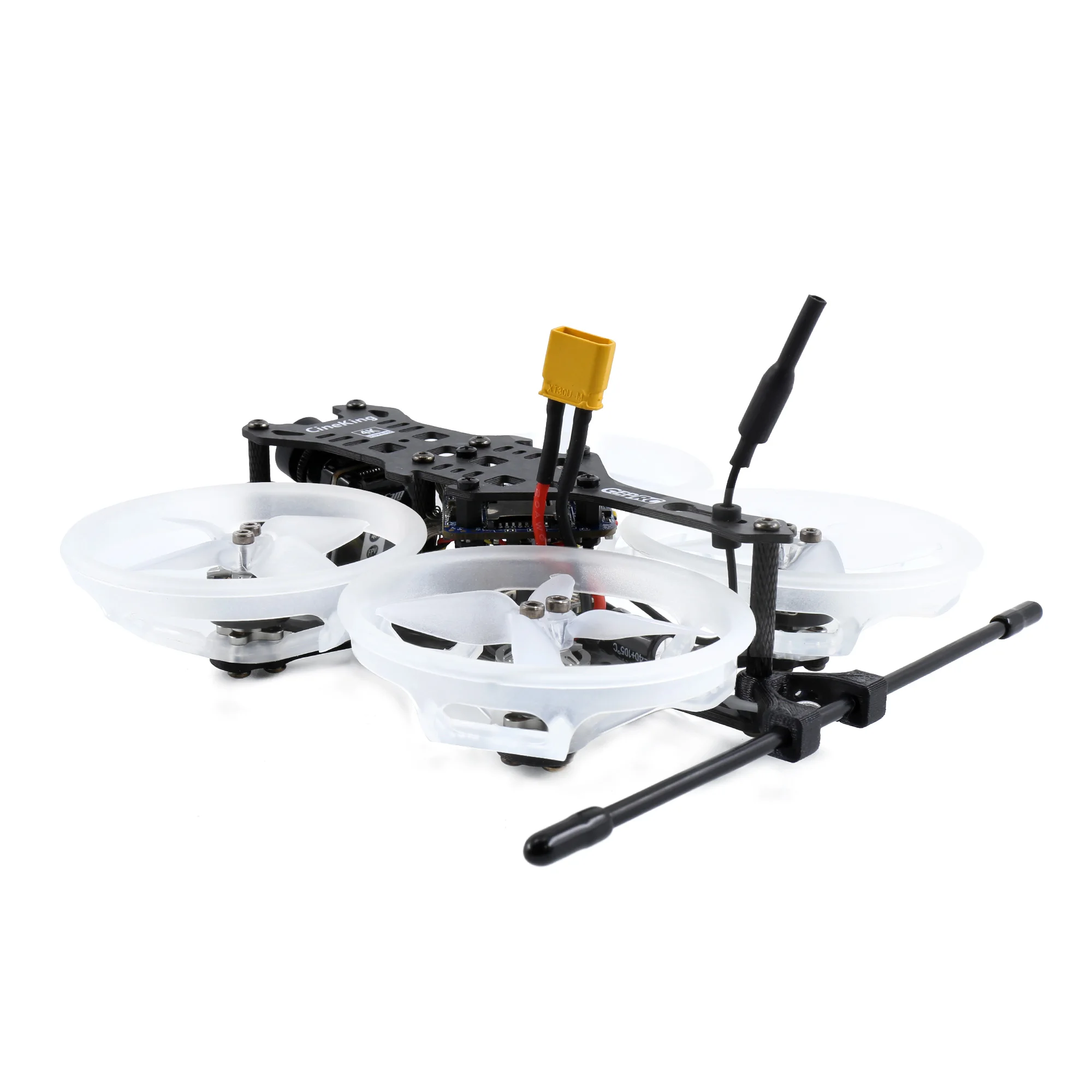 Гибридная камера GEPRC CineKing 4K RunCam стабильная F411 12A ESC 1105 5000KV бесщеточный двигатель 200