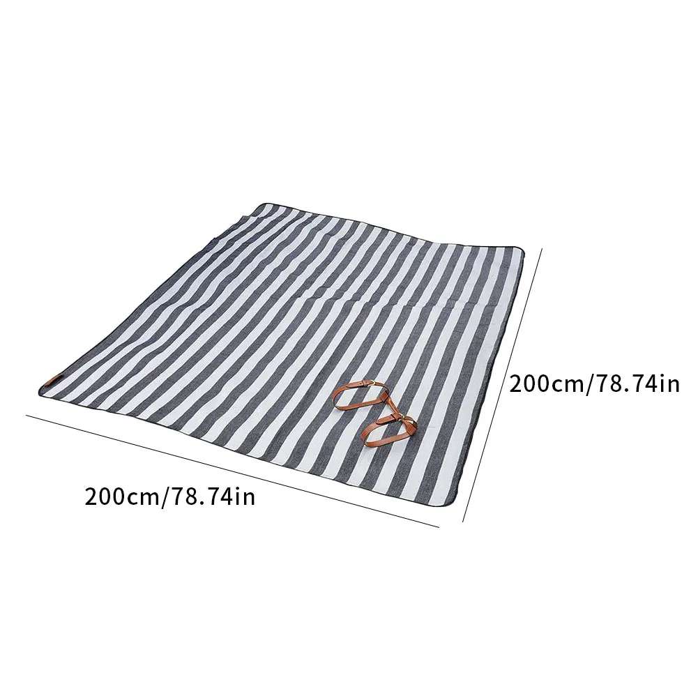 

Picnic Blanket Portable Waterproof Camping Mat Foldable Rug With Carry Strap Lightweight Mat Outdoor Picnic Mat Sand Beach Mat