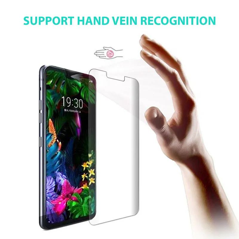 2 шт.! 9H HD ультратонкое противоударное защитное закаленное стекло для LG V30 Plus V40 V50 G8