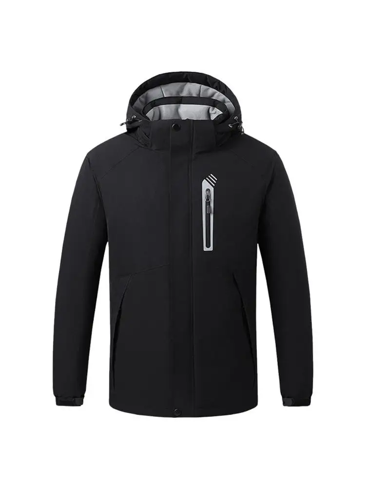 

High Quality Heated Jackets Vest Mens Women Outdoor Coat USB Electric Heating Hooded Jackets Warm Winter Waterproof for Outdoor