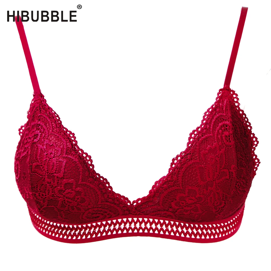 Сексуальный бюстгальтер без косточек с цветочным кружевом для девушек и женщин