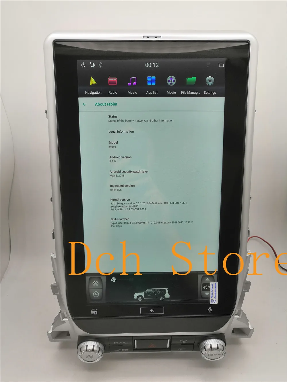13,6 дюймов вертикальный tesla стиль Android автомобильный DVD gps навигатор для Toyota LandCruiser land cruiser LC200 PX6