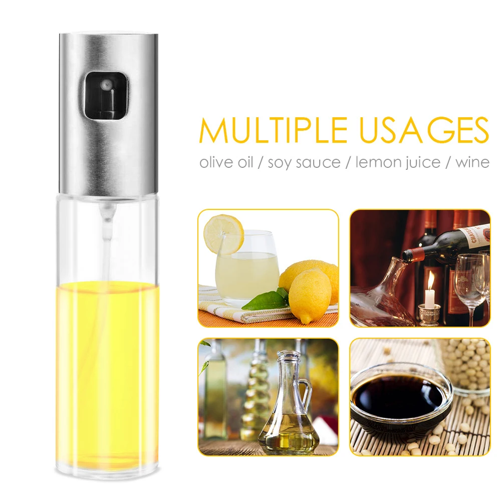 Многоразовый распылитель оливкового масла пустые бутылки распылители из