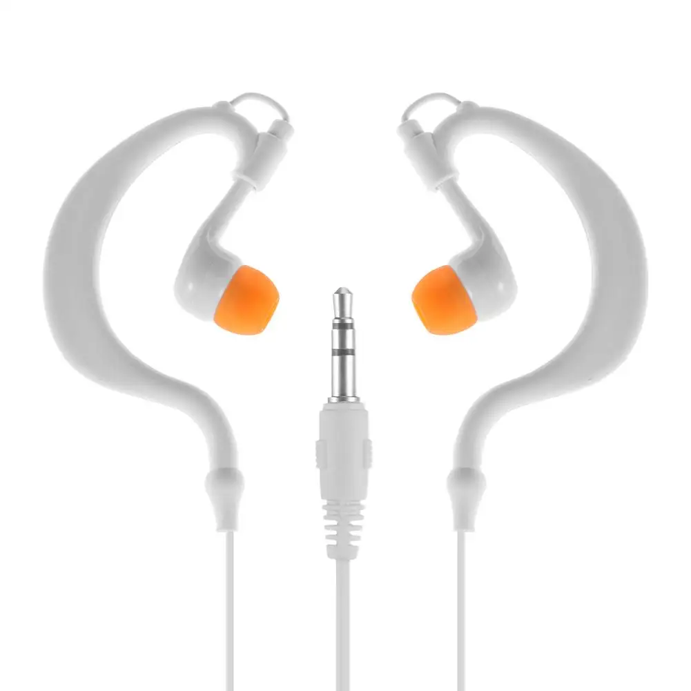 Наушники с зажимом типа 3 5 мм для плавания и дайвинга водонепроницаемая