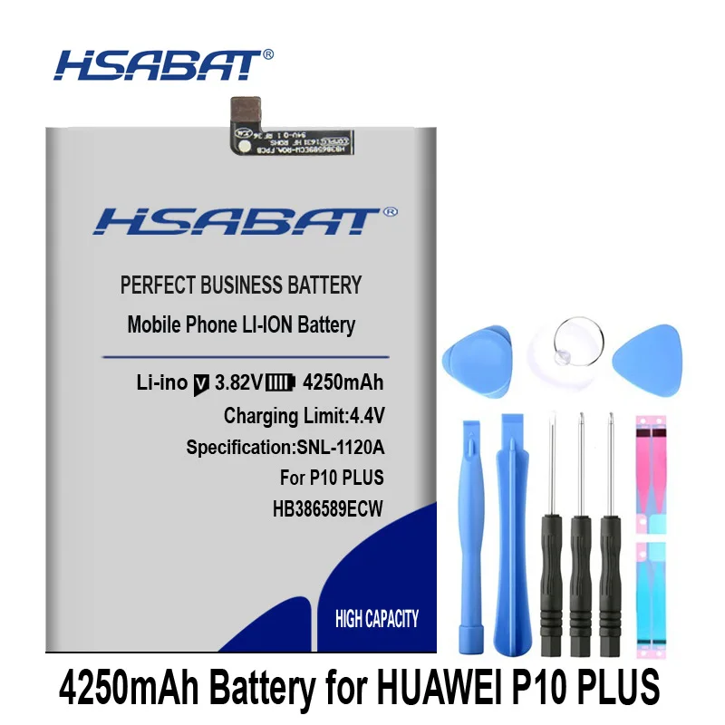4250 мАч HB386589ECW Аккумулятор для huawei Ascend P10 Plus Nova 3 4 L21 VKY-AL00 View 10 Lite V10/Honor 8X/mate 20 lite Honor Play