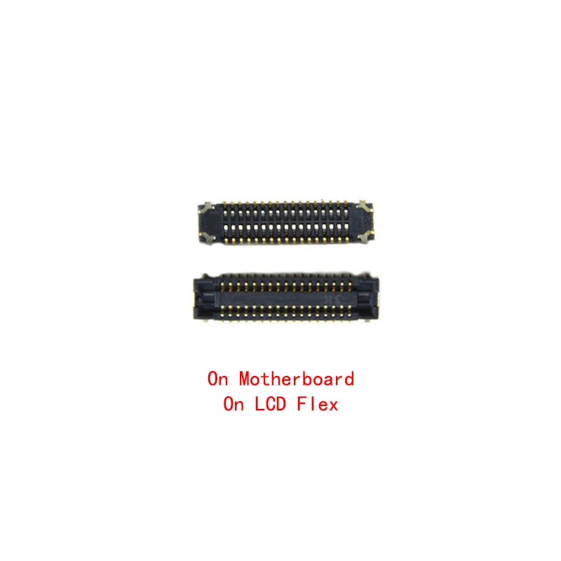 

2pcs LCD Display Screen FPC Connector Port Plug for Samsung Galaxy A20 A205 A205F A40S A3050 A3058 A407F 34pin
