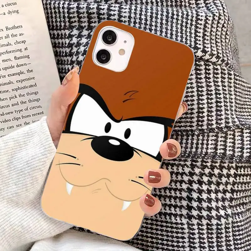 

Looney Tunes Tasmanian Devil Taz Phone Case for iPhone 8 7 6S Plus X 5S SE 2020 XR 11 12 mini pro XS MAX