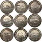 38 мм Забавный автомобиль Хобо никелированный сувенир антикварная Коллекционная монета физические забавные памятные монеты древние монеты реплики