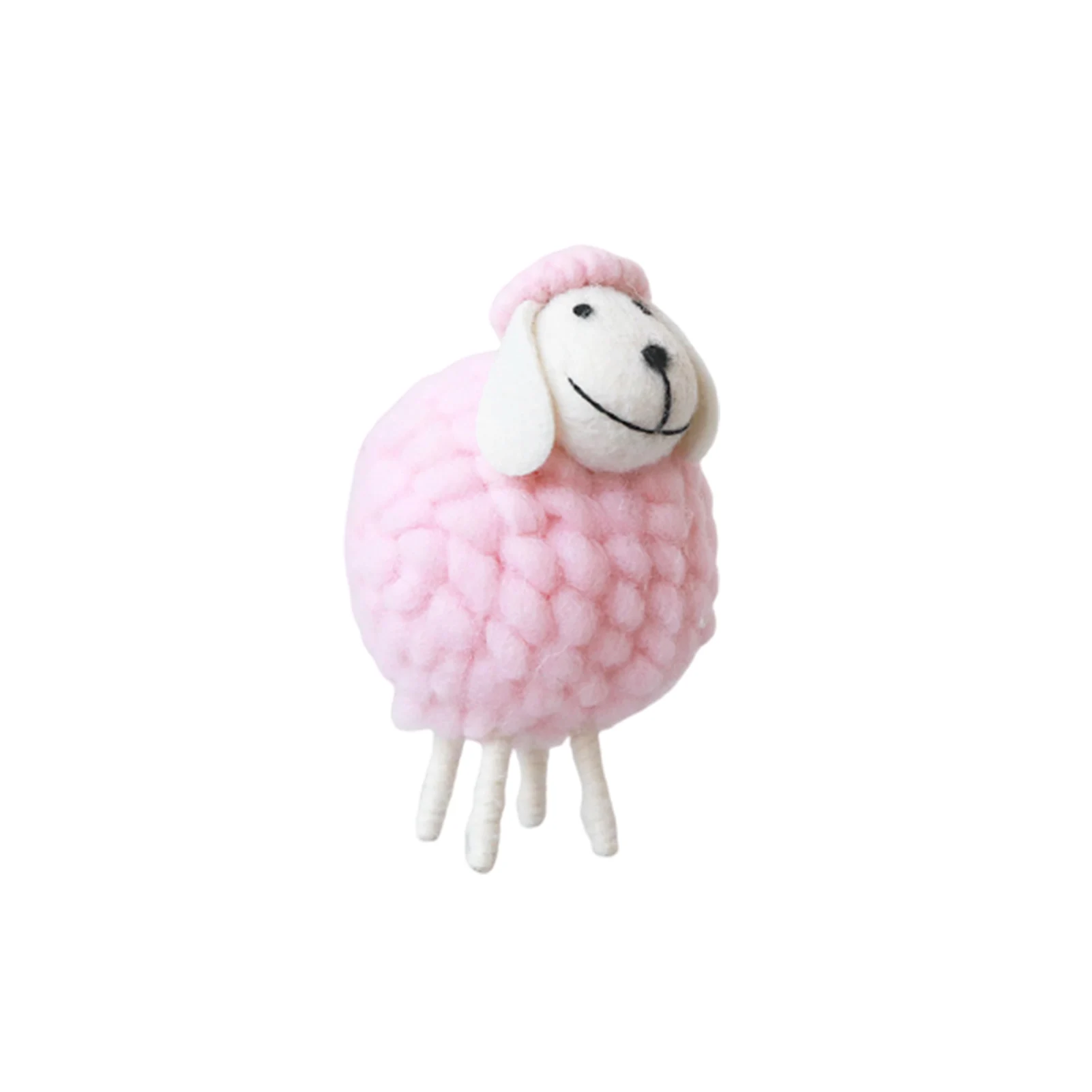 

1pc Living Room Bedroom Ornament Personality Cute Felt Creative Sheep Decoration Kids Gift Home Decoration Accessories