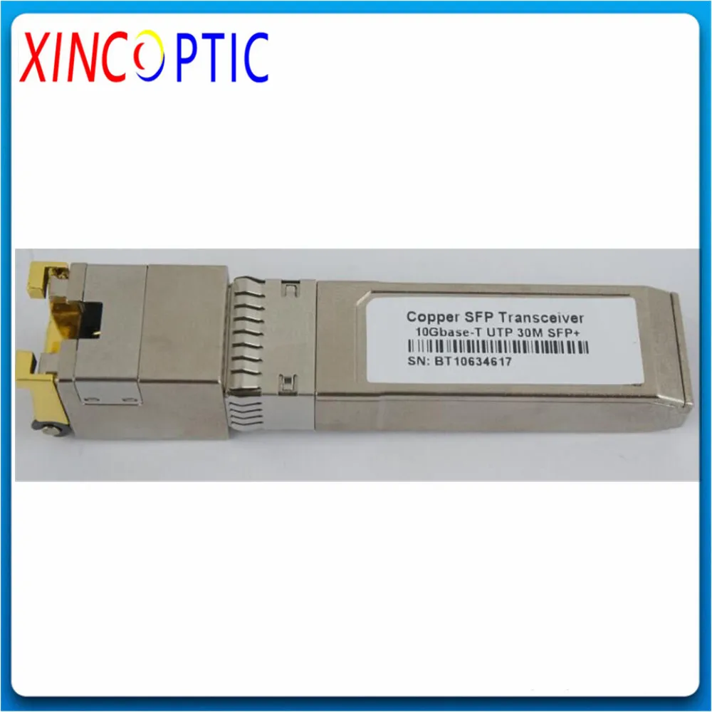 10G гигабитный Ethernet 30M 10GBASE-T медный RJ45 SFP 10 Гбит/с + приемопередатчик модуль