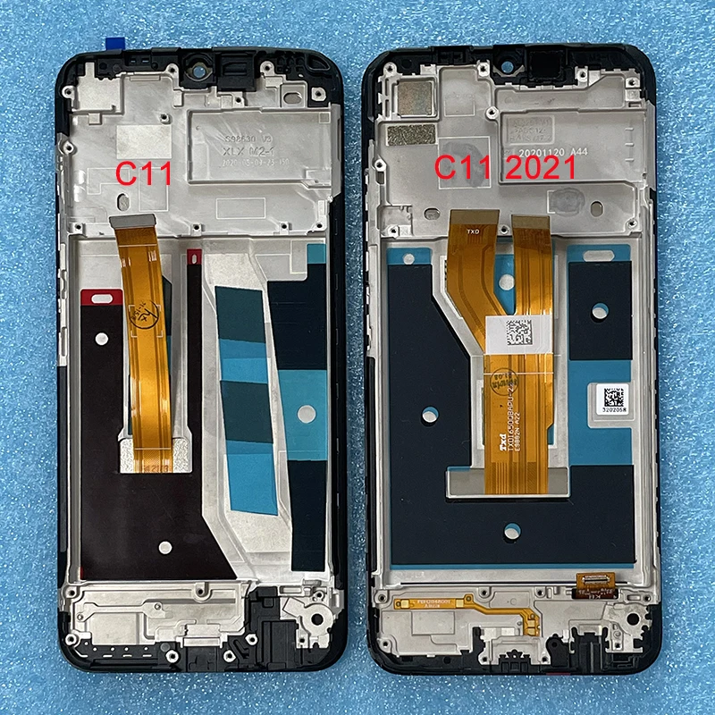 

6,5 "оригинал для Oppo Realme C11 2021 RMX3231 ЖК-дисплей экран Сенсорная панель дигитайзер для Realme C11 RMX2185 ЖК-рамка