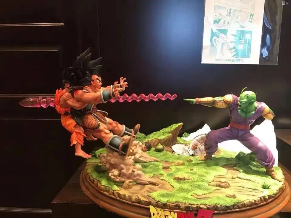 

Dragon Ball Anime Peripheral Hand-made Random Blind Box Decoration Goku Comic Color Super Saiyan Large Oversized Birthday Gift