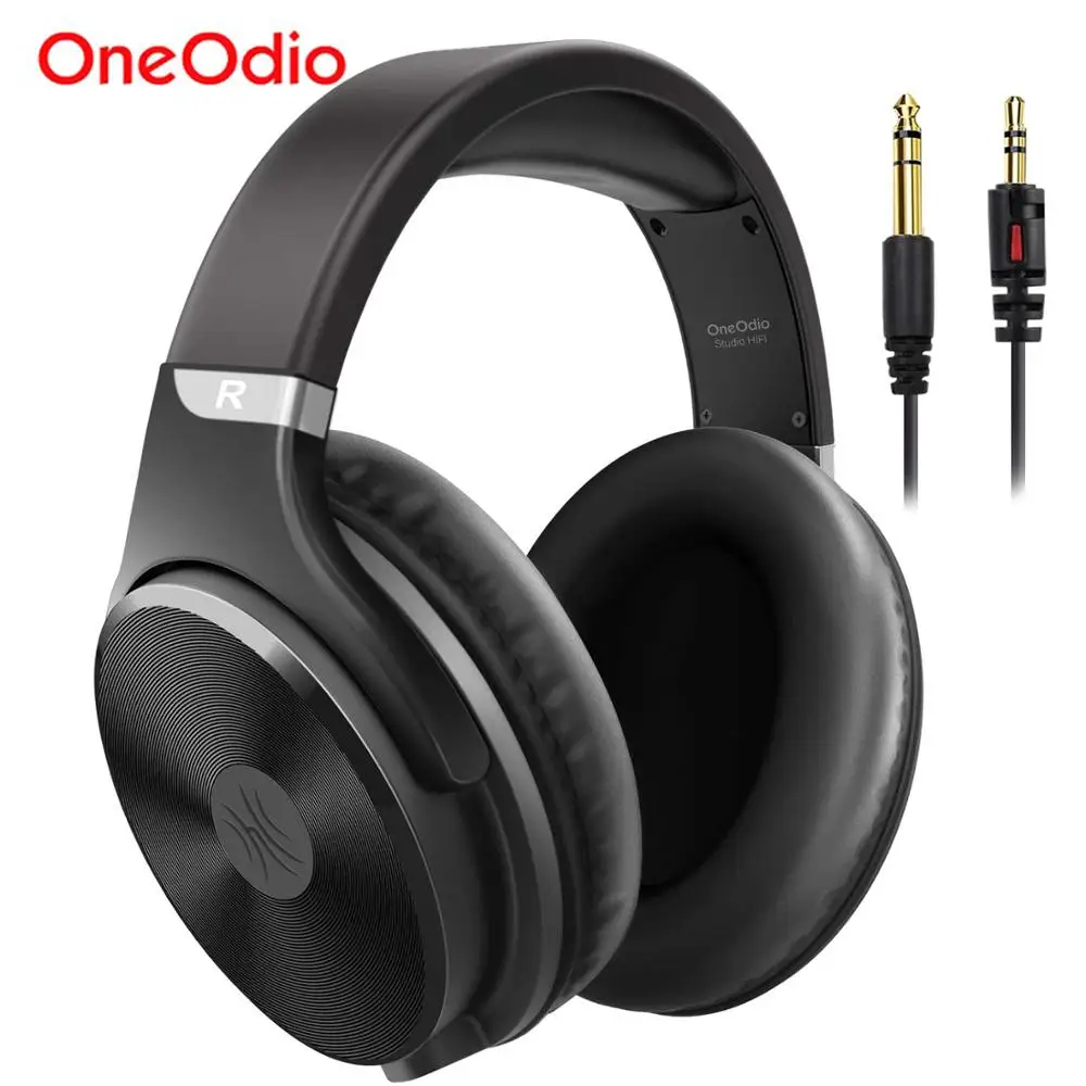 Oneodio Monitoring Studio HIFI Headset Over Ear Wired Headphone Professional Studio DJ Headphones For Mixing Recording