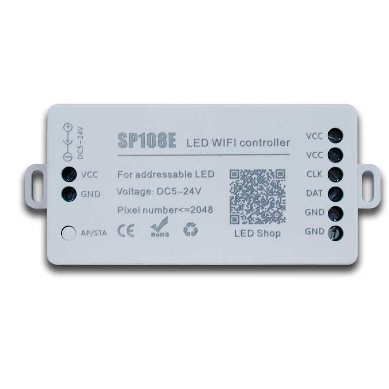 Светодиодный Wi-Fi контроллер SP108E музыкальный WS2811 SP105E SP107E для светодиодных