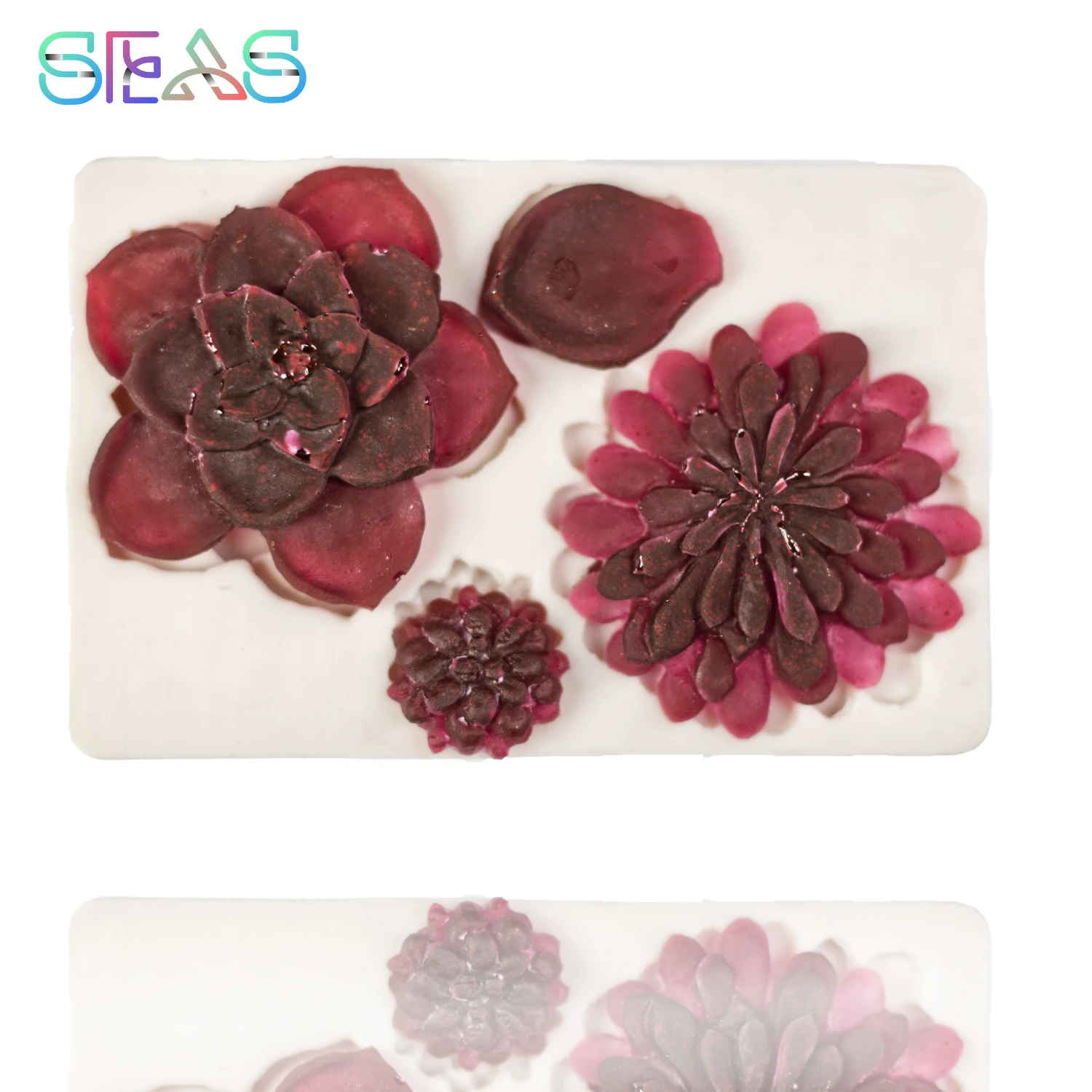 

Chrysanthemum Resin Molds Baking Silicone Mold Cake Manual Biscuit Mould Cake Decoration Mould Fondant Jelly Candy Mold
