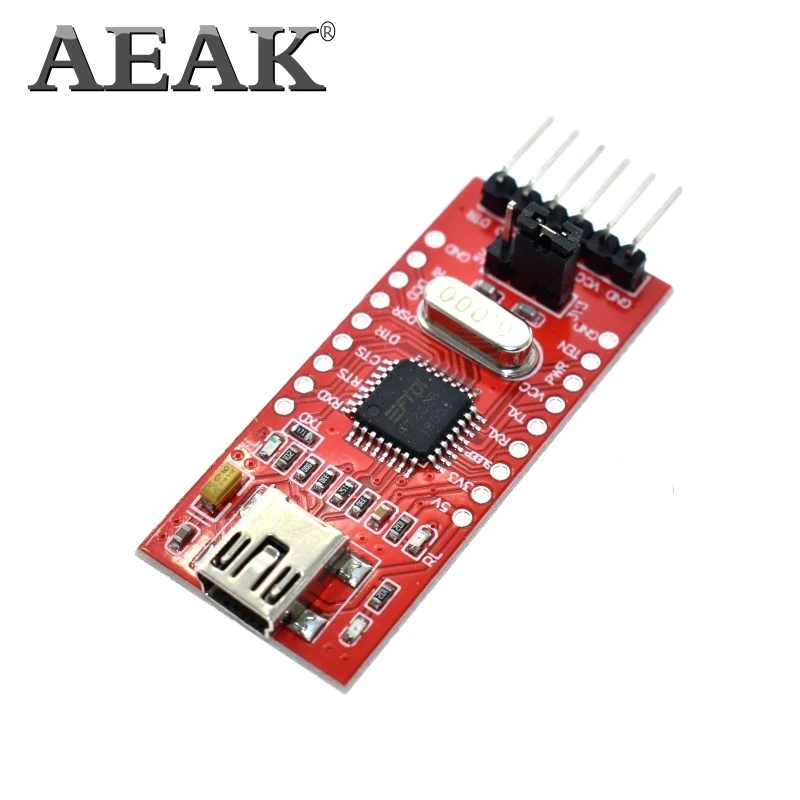 AEAK FT232 FT232BL FT232RL USB 2,0 до ttl уровень загрузки кабель для последовательной платы адаптер Модуль 5 в 3,3 В отладчик
