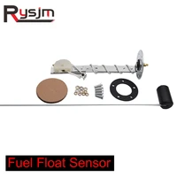 new fuel float sensor for fuel level gauge universal motorcycles car meter tank level indicator sensors automotive gauges 12v
