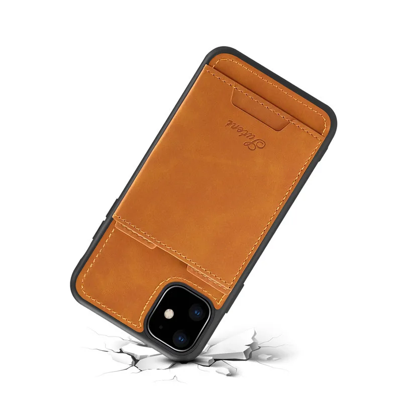Для iPhone 11 Pro Max бумажник чехол с откидной крышкой отделением для кредитных