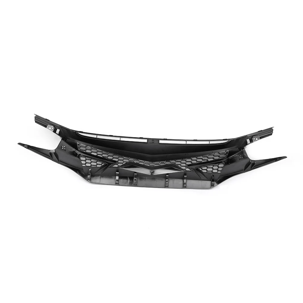 Передняя решетка на решетку капота для Honda Civic 10th Gen FK8 Type R 2016 2017 2018 2019 2020