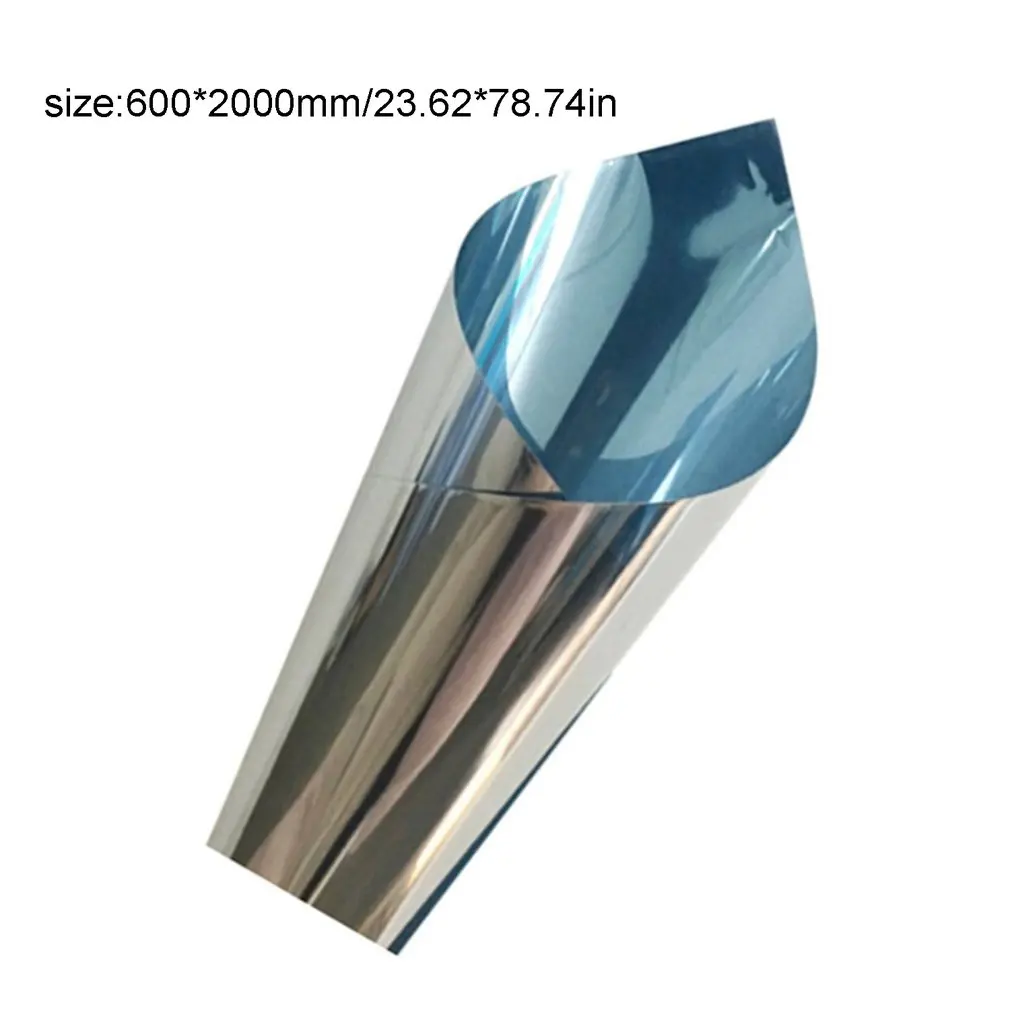 

Window Film Shatterproof Film Magic Mirror Film Blindfold Sheet Window Glass Sheet Insulated Light Blocking UV Protection
