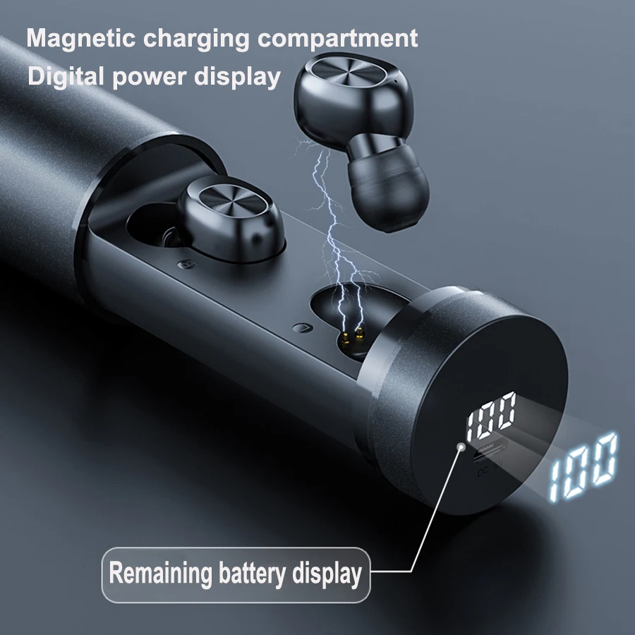 Bluetooth Earphone Wireless Headphone TWS 5.0 Earphones Stereo Noise Cancelling Earbuds Gaming Headset with Mic for Ios Xiaomi |