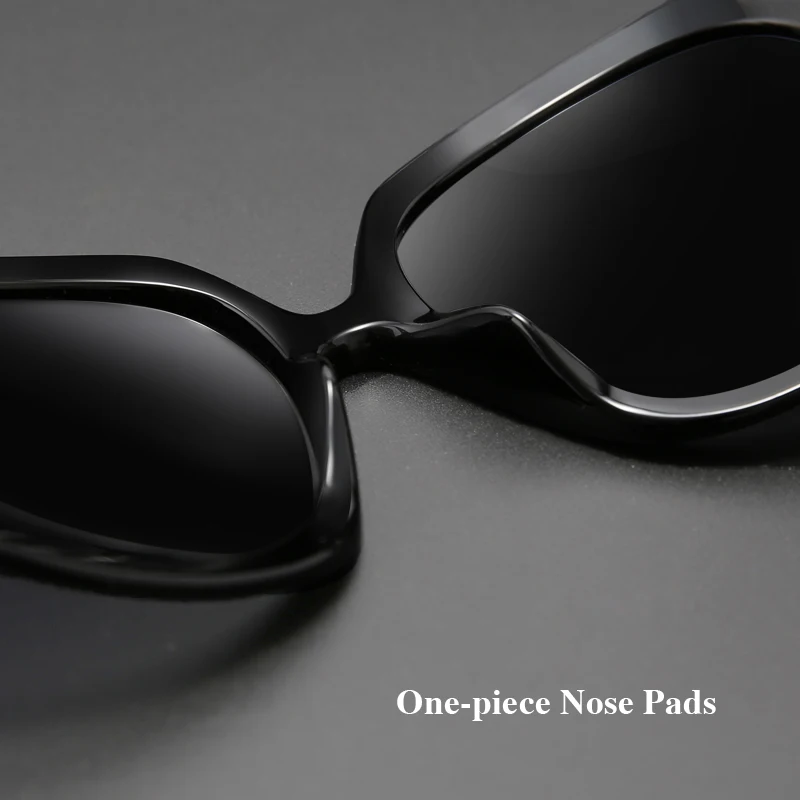 Женские солнцезащитные очки PARZIN поляризационные брендовые с большой оправой в