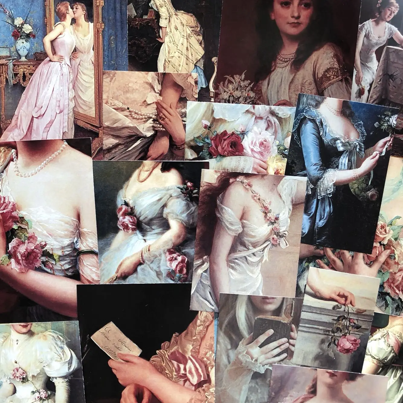 31 шт. ретро картина маслом Скрап Бумага Pad Набор для резки стекла фон карты DIY