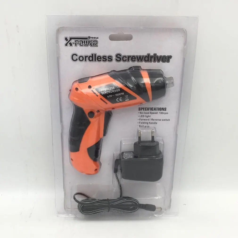 Сухая электрическая отвертка Домашняя мини роторная головка двойного