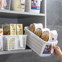 drain basket extra large food storage containers cabinet organizer storage baskets rangement cuisine kitchen items eh50b