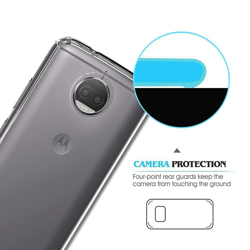 luxury prime clear phone case for motorola moto g5s plus motog5s g5splus transparent back cover silicone original ultra thin tpu free global shipping