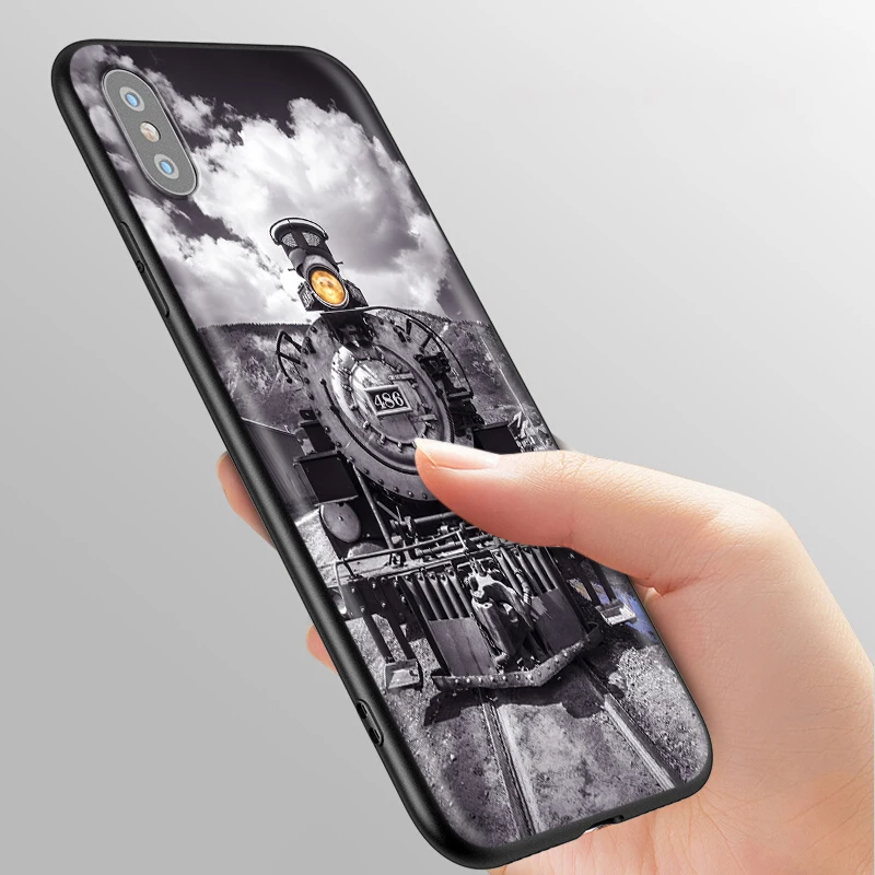 Винтажный силиконовый мягкий чехол YIMAOC для iPhone 12 Mini 11 Pro XS Max XR X 8 7 6 6S Plus 5 |