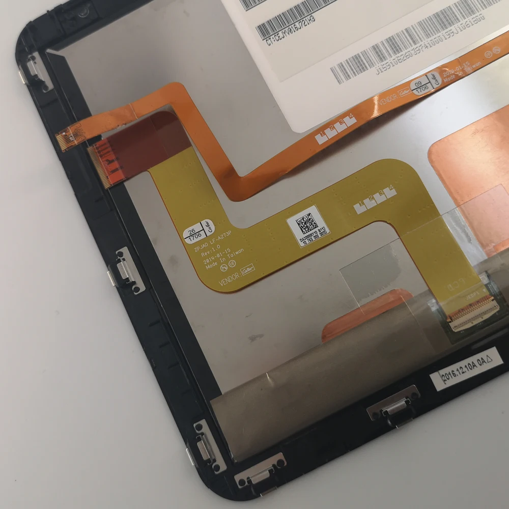 

used parts for HP ElitePad 1000 G2 Tablet B101UAN01.A LCD LED Screen Touch Screen Glass Digitizer Assembly with frame flex cable