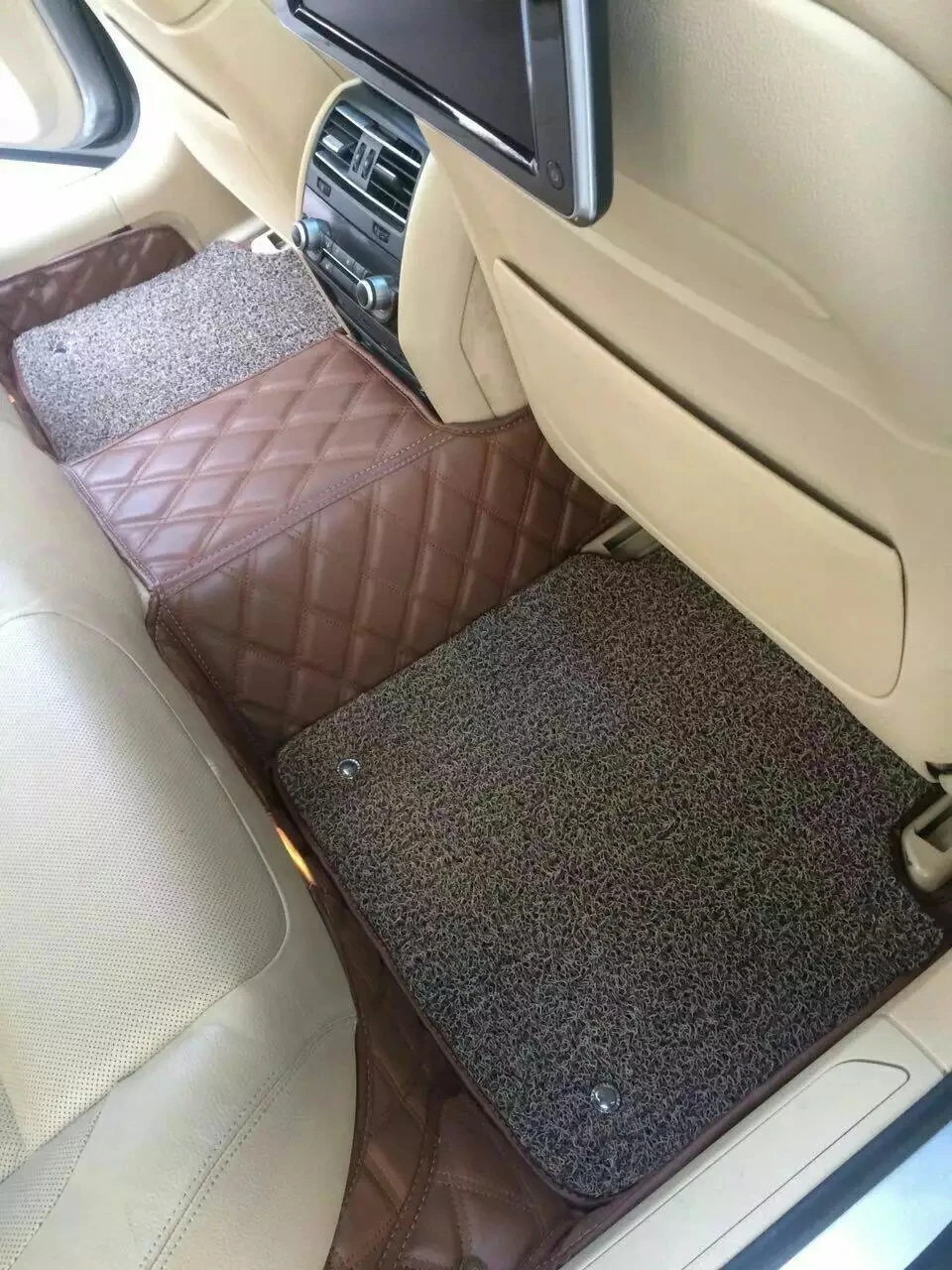 CARFUNNY водонепроницаемые автомобильные коврики для dodge ram 1500 honda civic 4d w639 mercedes w169 Автомобильные ковры автомобильные аксессуары