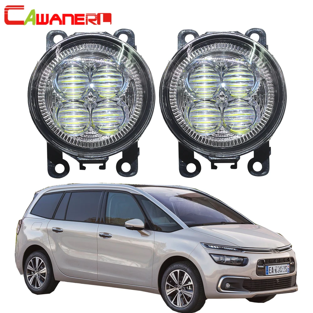 Cawanerl для 2004-2013 Citroen C4 автомобиль передний светодиодный противотуманный фонарь