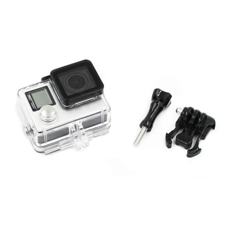 Elistooop для Gopro водонепроницаемый чехол hero 4 Hero3 + 3 подводный защитный бокс Go pro