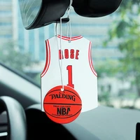 car air freshener basketball uniform hanging aromatherapy tablets basketball celebrity clothes car accessories interior ornament