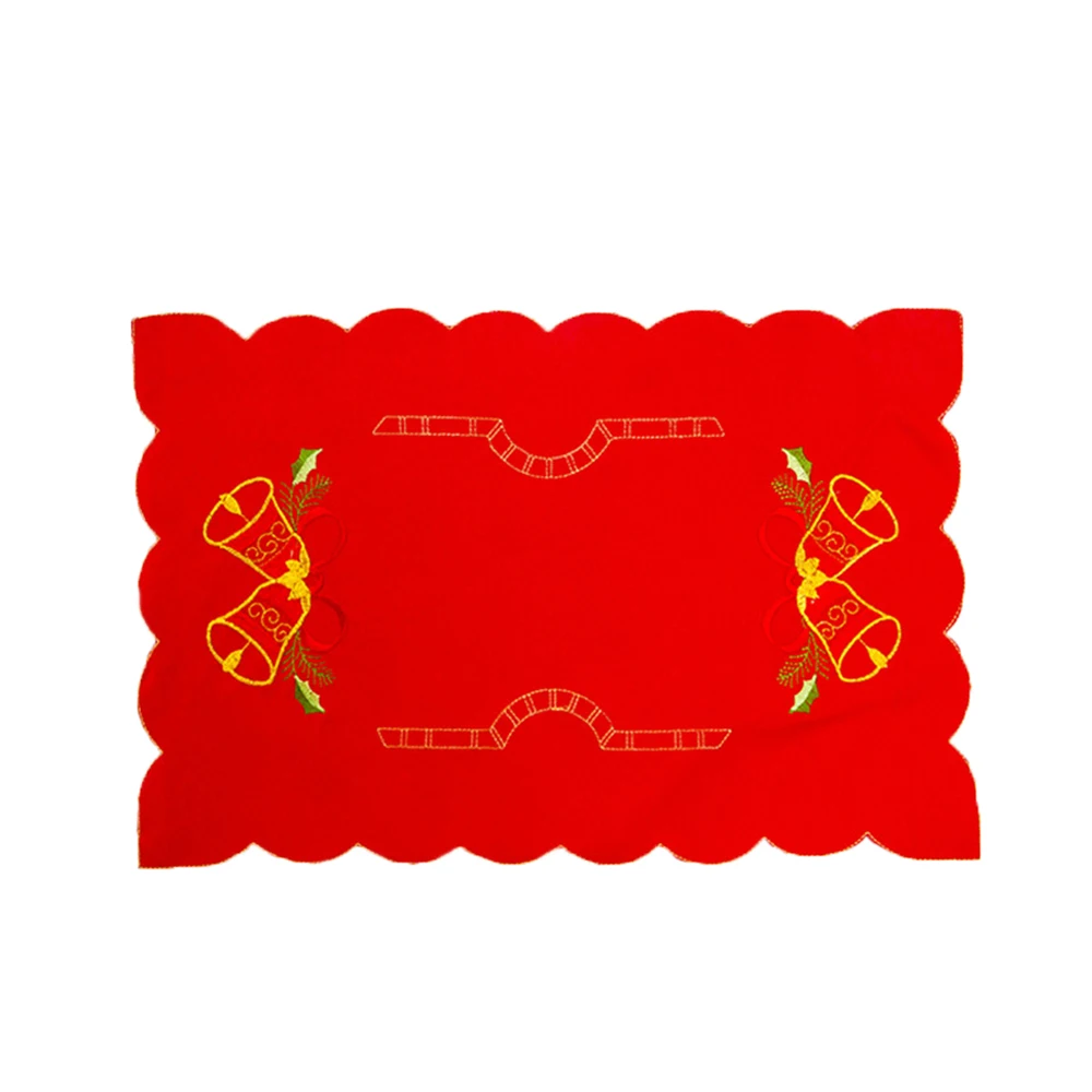 2018 Рождественская салфетка под столовые приборы Мультяшные коврик для