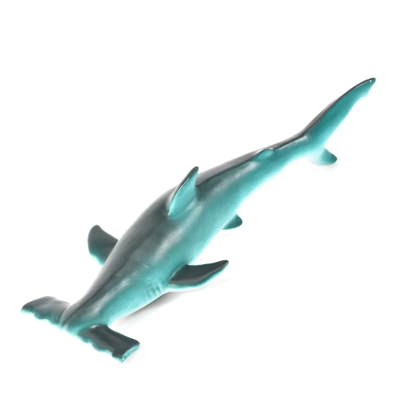Модель 2019 года мягкая резиновая морская модель игрушка большая белая акула