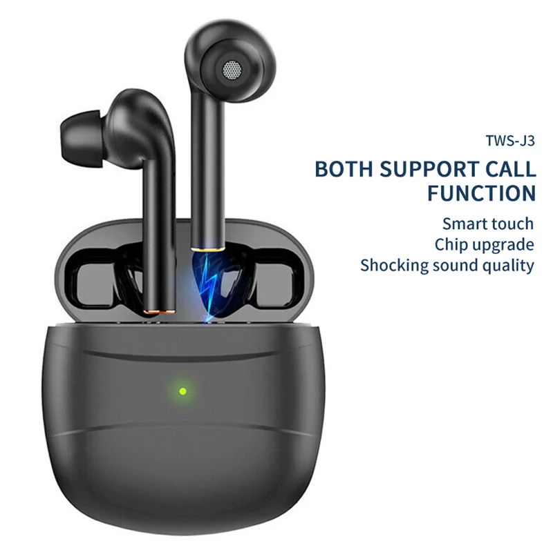 

Bluetooth 5.0 Headset TWS Wireless Earphones Noise Isolation sport headsets Music Gaming Earbuds Stereo In-Ear Headphones