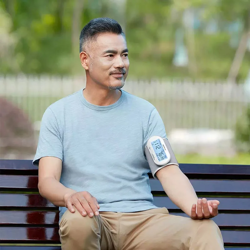 

Youpin YUWELL Blood Pressure Monitor Arm Integrated YE630AR Home Medical Automatic Sphygmomanometer Rechargeable Voice Backlight