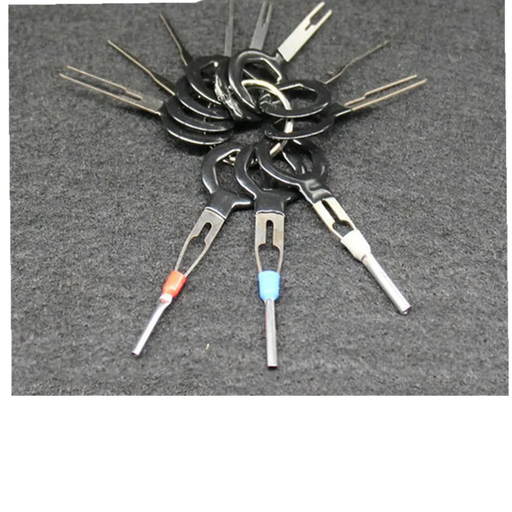 

Инструменты для удаления клемм, 3/8/11 шт., обжимной соединитель для электрической проводки автомобиля, комплект для извлечения контактов, инс...